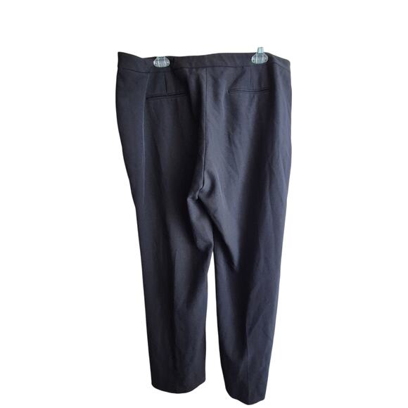 Womens Slacks Kasper Black Size 18 Front Pockets BossGirl WorkCore Stretch - Picture 3 of 8